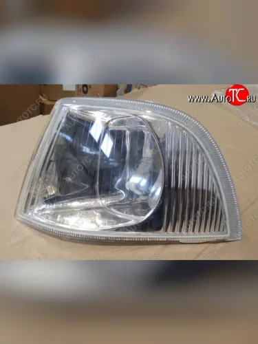 Левый указатель поворота передний Depo (хром, для автомобилей с двойными фарами) Volvo S40  VS седан (1996-2000) дорестайлинг