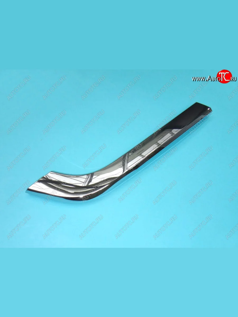 Нижняя левая вставка переднего бампера Standart Лада ВАЗ Веста 2180 седан дорестайлинг (2015-2023) (хром)  в Керчи Республика Крым