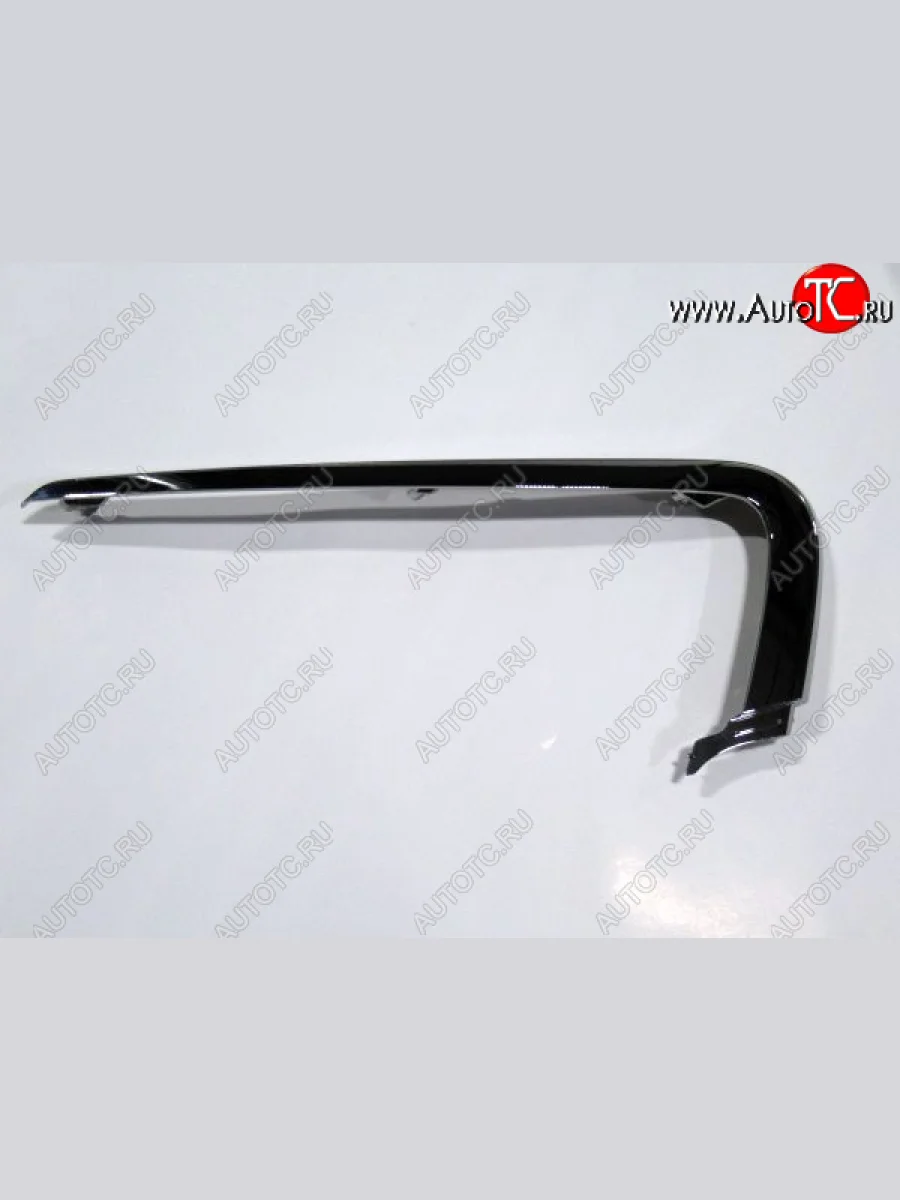 Верхняя правая вставка переднего бампера Standart Лада ВАЗ Веста 2180 седан дорестайлинг (2015-2023) (хром)  в Керчи Республика Крым