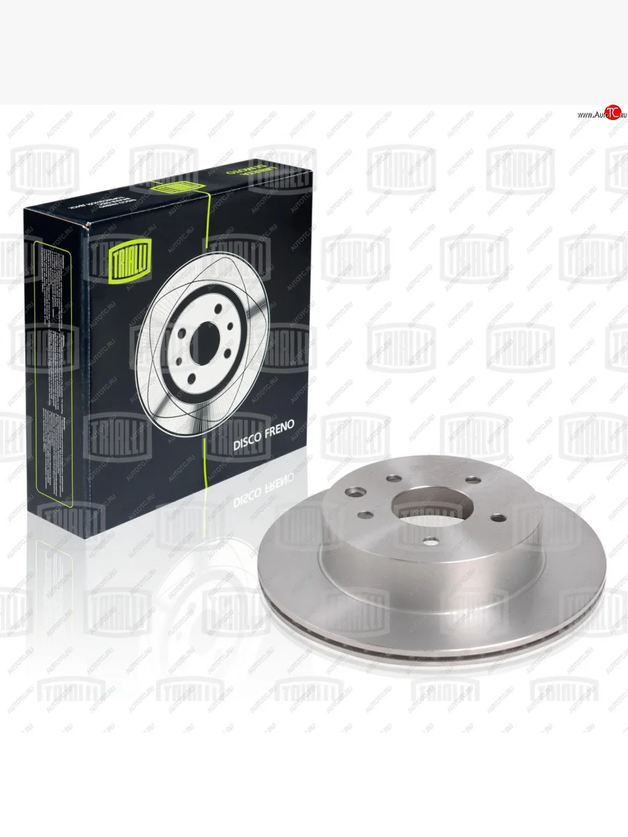 Задний тормозной диск на Trialli (292 мм) Nissan Qashqai +2 1 J10 дорестайлинг (2008-2010)  в Керчи Республика Крым