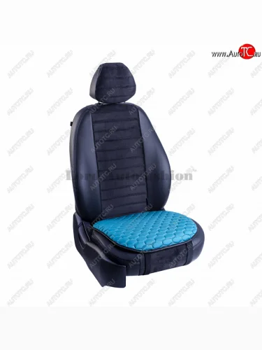 Подушка для сиденья универсальная Lord Autofashion Комфорт+ (велюр) (Бирюзовый) 