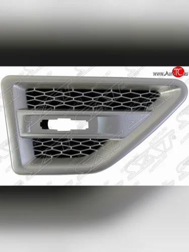 Правая вставка в переднее крыло SAT (шагрень). Land Rover Freelander L359 1-ый рестайлинг (2010-2012)