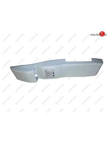 Консоль потолочная для установки радиостанции Группа3 (с вырезом под радиостанцию) (Серая) Уаз Патриот 3163 5-дв. 1-ый рестайлинг (2014-2016)