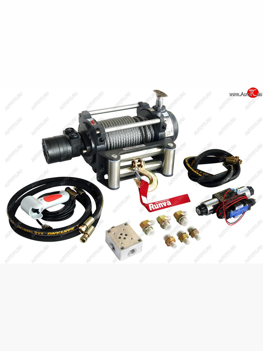 Лебёдка гидравлическая Runva 10000 lbs 4536 кг Baltmotors MBX 750 (2014-2025)  в Перми Пермском крае