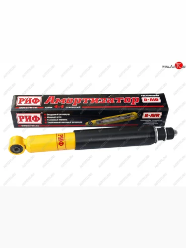 Амортизатор задний (усиленный штатный и лифт 0-30 мм, масляный) РИФ SSANGYONG Rexton  Y250 (2006-2012)