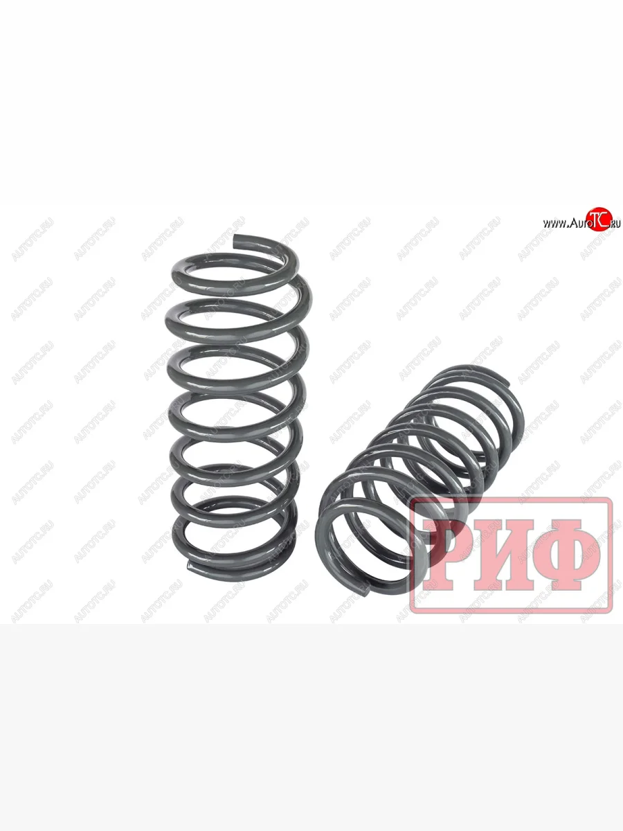 Комплект задних усиленных пружин РИФ (без лифта, 0-100 кг) Toyota Land Cruiser 200 дорестайлинг (2007-2012)  в Перми Пермском крае