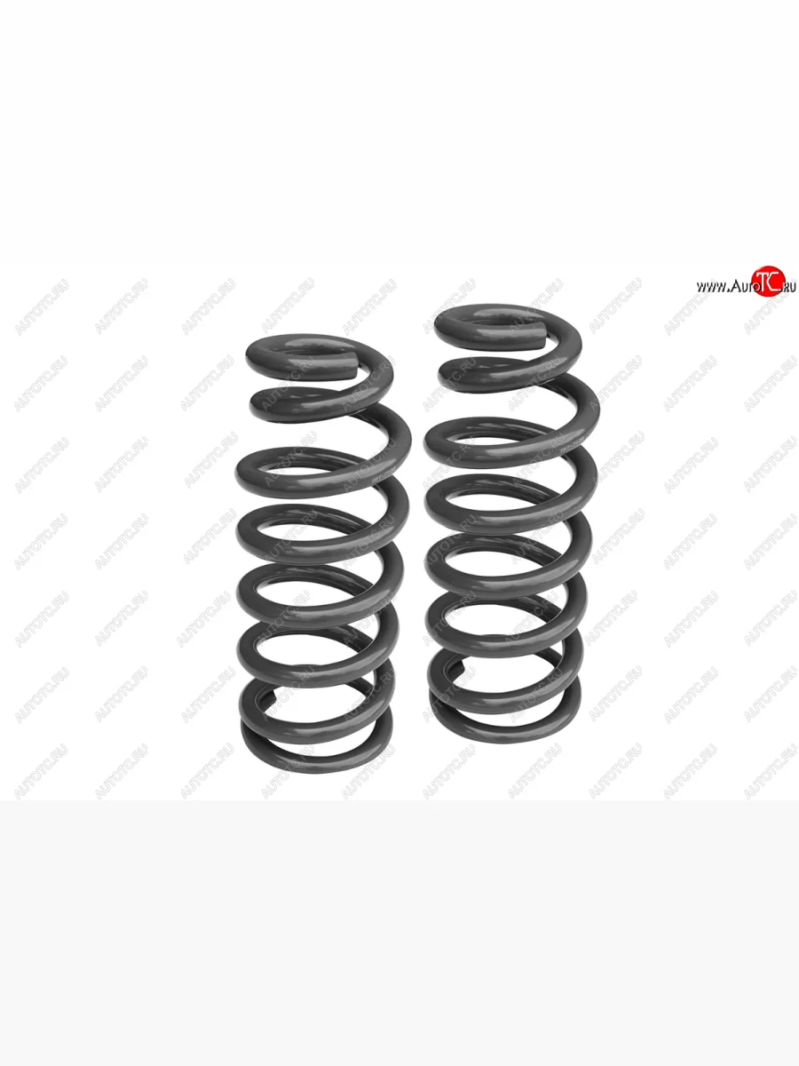 Комплект передних усиленных пружин РИФ (лифт 30 мм, 0-30 кг) Mitsubishi L200 4  дорестайлинг (2006-2014)  в Перми Пермском крае