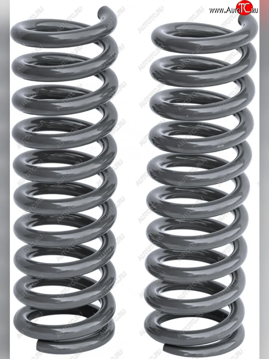 Комплект передних усиленных пружин РИФ (лифт 40 мм, +50 кг) Nissan Navara 2 D40 рестайлинг (2010-2016)  в Керчи Республика Крым