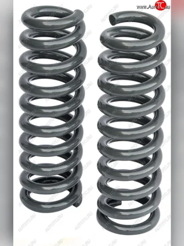 Комплект передних усиленных пружин РИФ (лифт 45 мм, 50-100 кг) Toyota Hilux AN120 1-ый рестайлинг (2017-2020)