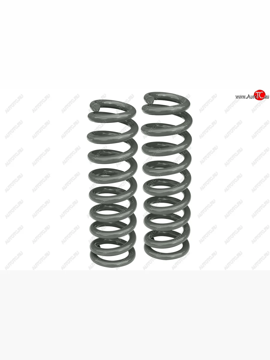 Комплект передних усиленных пружин РИФ (лифт 45 мм, +50 (дизель)/50-100 (бензин) кг) Toyota Land Cruiser Prado J150 2-ой рестайлинг (2017-2020)  в Воронеже Воронежской области