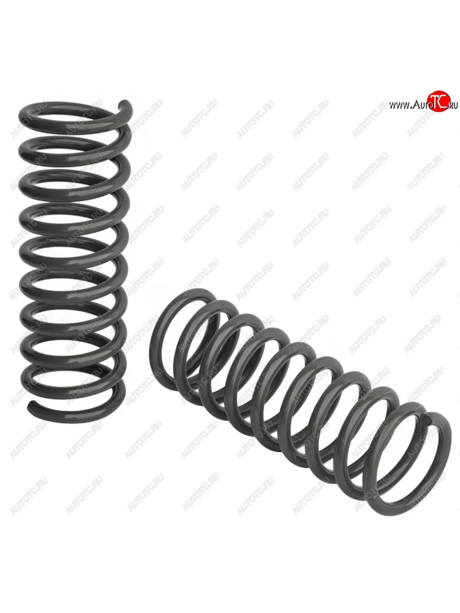 Комплект передних усиленных пружин РИФ (лифт 50 мм, +100 кг) Уаз 315195 Хантер (2003-2025)  в Самаре Самарской области