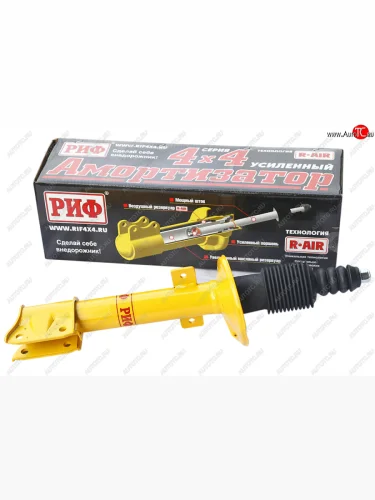 Амортизатор задний (усиленный штатный и лифт 0-40 мм, масляный) РИФ Nissan Terrano  D10 (2013-2022), Renault Duster  HS (2010-2021)