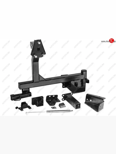 Калитка на штатный задний бампер РИФ Уаз Патриот 3163 5 дв. 2-ой рестайлинг (2017-2025)