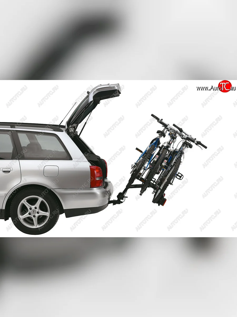 Велобагажник-платформа на фаркоп Thule RideOn Seat Toledo Mk1 седан (1991-1999) (Для 3-х велосипедов)  с доставкой в г. Пермь