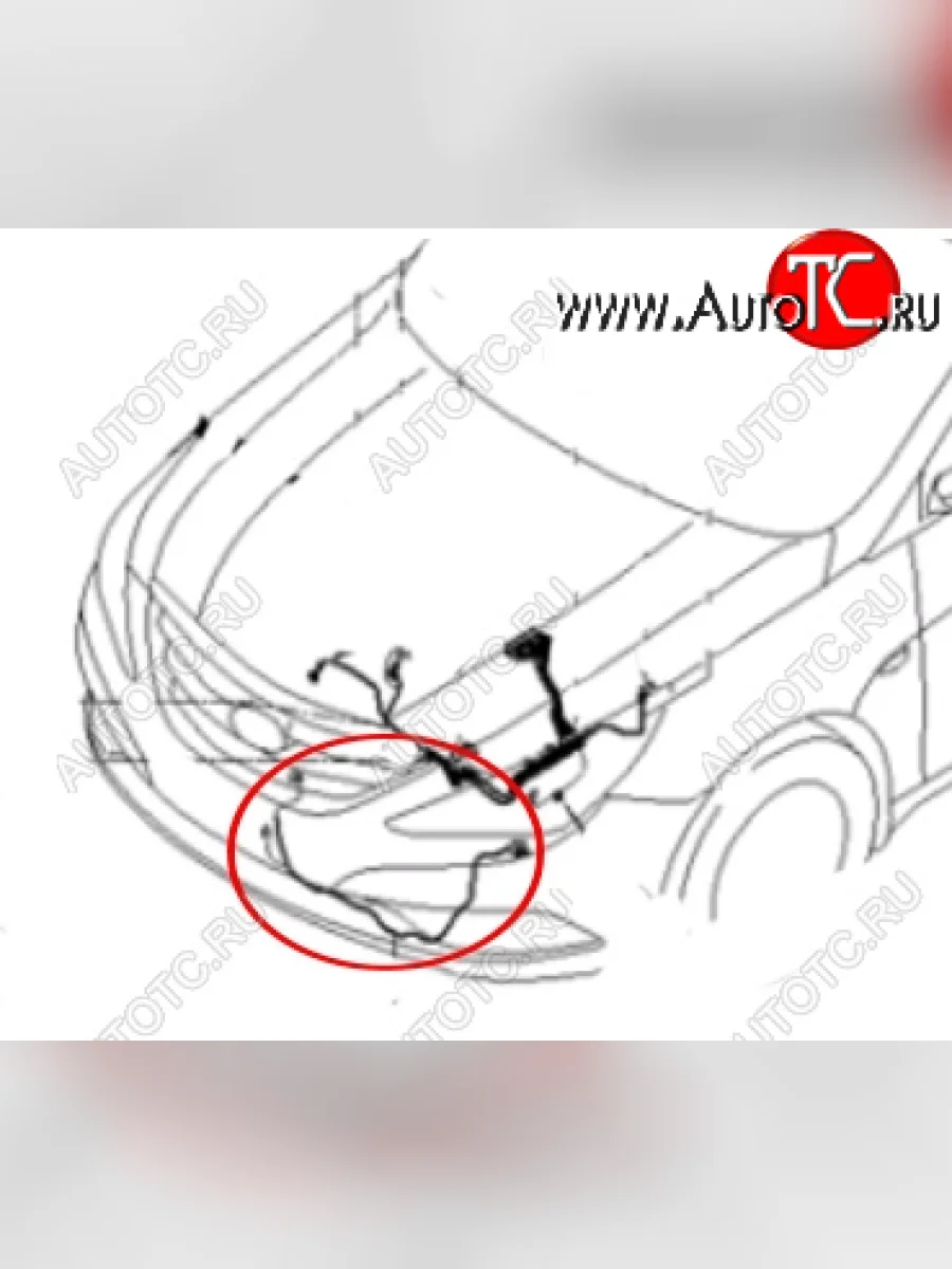 Комплект проводов для подключения датчиков ЭСУД Original Hyundai Sonata YF (2009-2014)  в Керчи Республика Крым