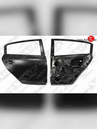 Правая дверь задняя SAT KIA Rio X-line (2017-2021)