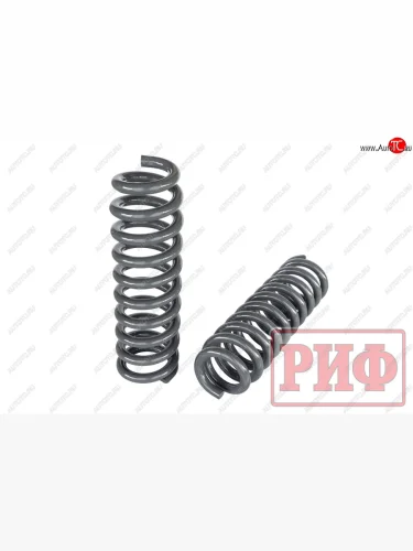 Пружины передние усиленные РИФ (лифт 25 мм 0-30 кг) Toyota Land Cruiser  200 (2007-2012) дорестайлинг
