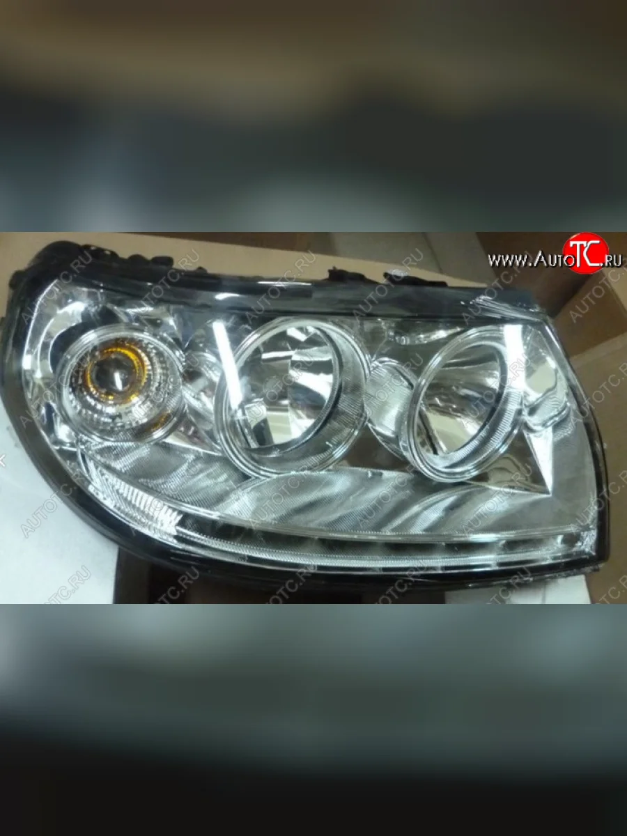 Правая фара с LEDДХО РФ Уаз Патриот 23632 дорестайлинг пикап (2008-2014)  в Керчи Республика Крым