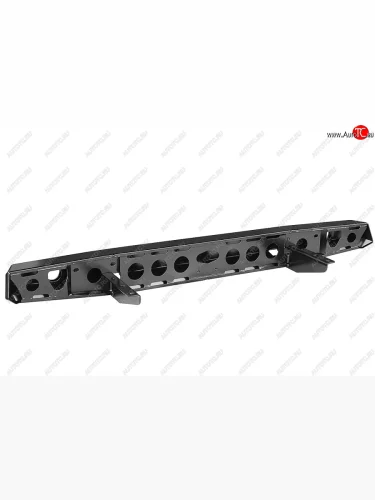 Бампер задний силовой РИФ (стандарт) (Без квадрата под фаркоп, с фонарями) Уаз Буханка  452 (1965-2025) 2206 микроавтобус