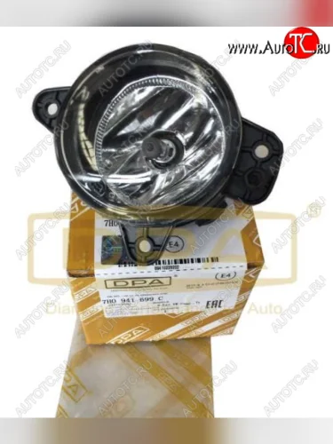 Левая противотуманная фара DPA (DIAMOND) Volkswagen Transporter T5 дорестайлинг (2003-2009)