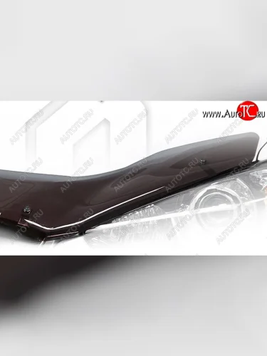 Дефлектор капота CA-Plastiс (Classic полупрозрачный) Suzuki Solio (2015-2020)