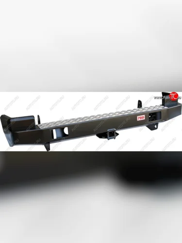 Бампер задний силовой РИФ (С квадратом под фаркоп) ТАГАЗ Tager ( 3d,  5d) (2008-2012)