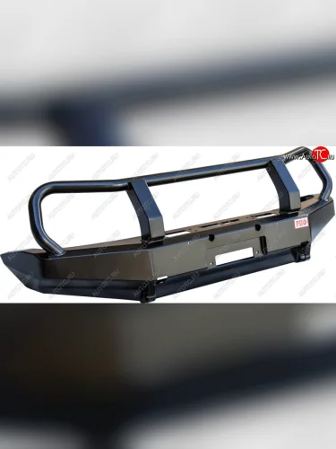 Бампер передний силовой РИФ (С защитной дугой) Chevrolet Niva  2123 (2002-2020), Лада ВАЗ 2123 (Нива Шевроле) (2002-2021)