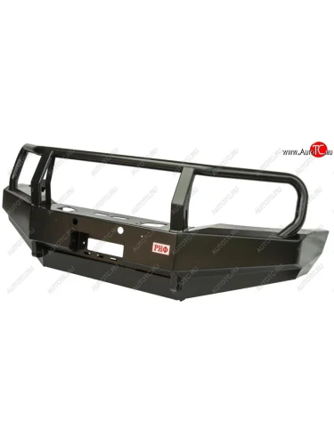 Бампер передний силовой РИФ (C защитной дугой) Nissan Patrol 5 Y61 2-ой рестайлинг (2004-2010)