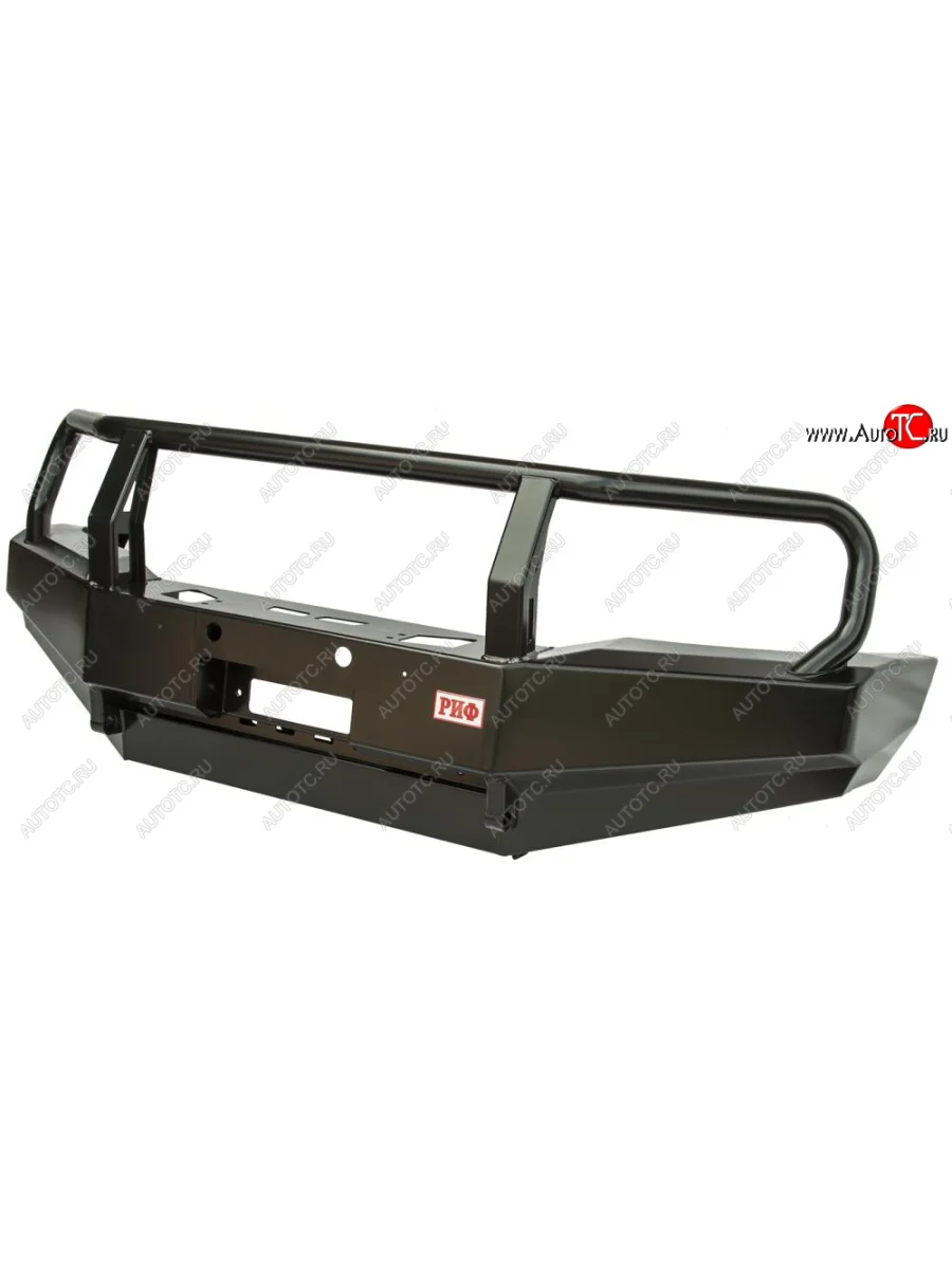 Бампер передний силовой РИФ Nissan Patrol 5 Y61 2-ой рестайлинг (2004-2010) (C защитной дугой)  в Керчи Республика Крым