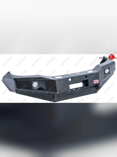 Бампер передний силовой РИФ (С доп. фарами и защитой бачка омывателя) Toyota Hilux  AN20,AN30 (2011-2016)  2-ой рестайлинг