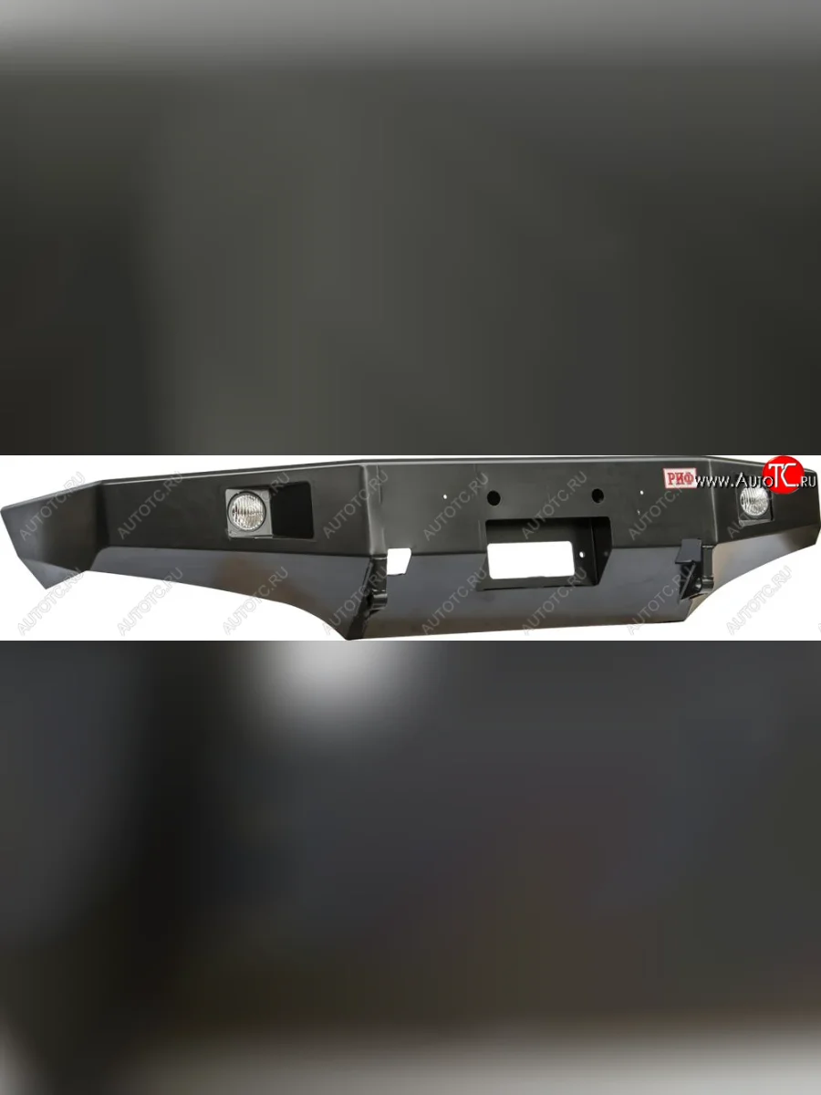 Бампер передний силовой РИФ  Toyota Land Cruiser (1998-2007) J105 (С дополнительными фарами без защитной дуги)  в Воронеже Воронежской области