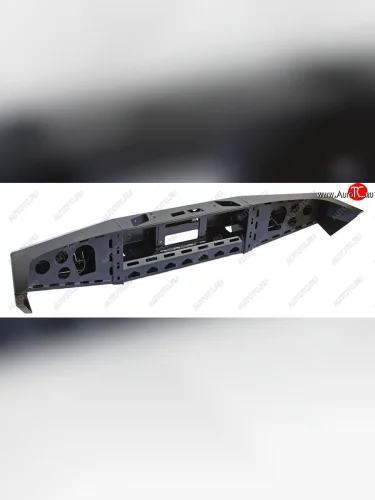 Бампер передний силовой РИФ (С дополнительными фарами без защитной дуги) Toyota Land Cruiser  80 (1989-1997)