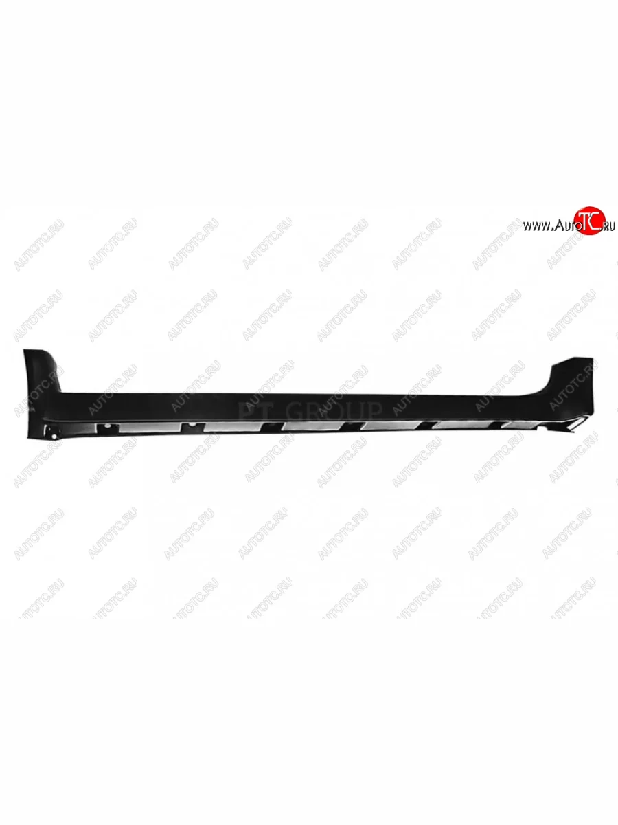 Пластиковые пороги Petroil Tuning ❞Чистые штаны❝ Renault Duster HS дорестайлинг (2010-2015) (Тисненый пластик)  в Самаре Самарской области