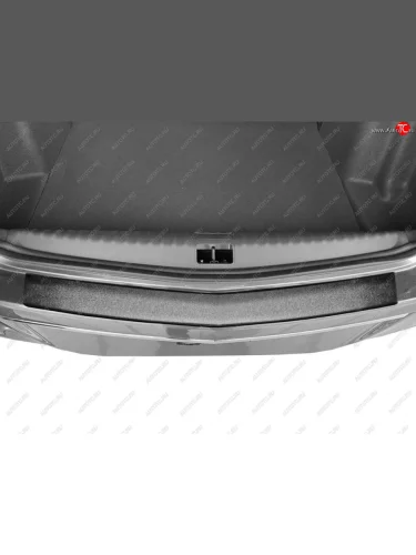 Накладка защитная на задний бампер (Пластик (тисненая поверхность)) Chevrolet Cobalt (2019-2023) седан 2-ой рестайлинг