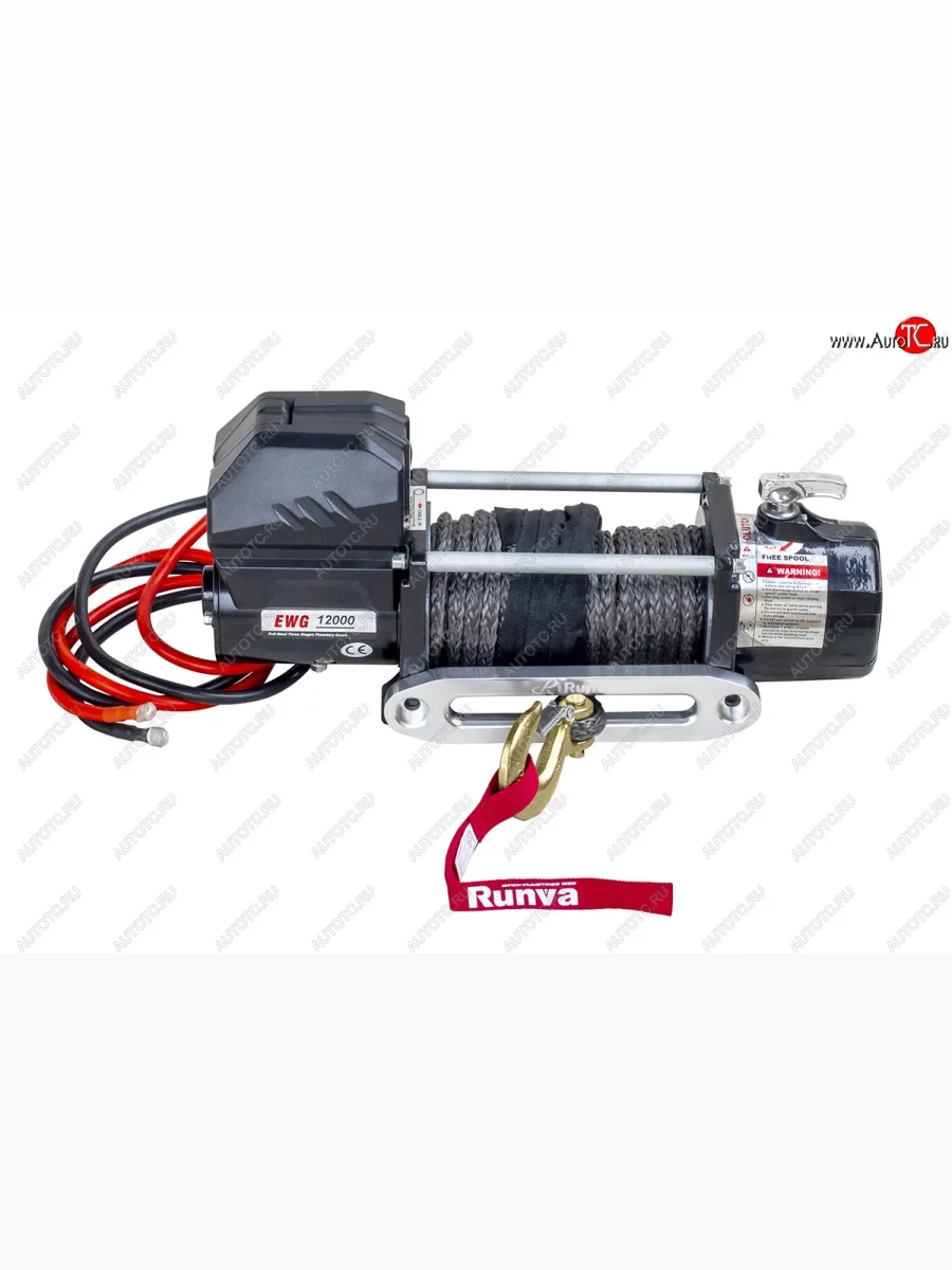 Лебёдка электрическая 12000 lbs 5443 кг Magnum (синтетический трос) SSANGYONG Rexton Y290 (2012-2017)  в Керчи Республика Крым