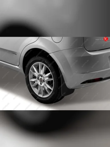 Брызговики Frosch (optimum, в коробке) (Задние) Fiat Punto  199 (2005-2012) хэтчбэк 5 дв. дорестайлинг