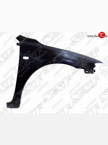 Правое крыло переднее SAT (с отверстием под повторитель) Mazda 6 GG лифтбэк дорестайлинг (2002-2005)