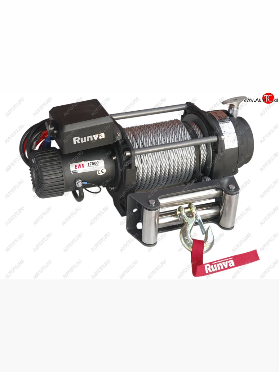 Лебёдка электрическая Runva (индустр., 12V) Sym QuadRaider 600 (2010-2025) (17500 lbs (7930 кг))  в Керчи Республика Крым