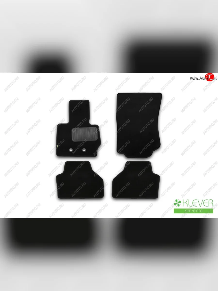 Коврики в салон Klever Standard (текстиль) BMW X3 F25 дорестайлинг (2010-2014) (Черный)  с доставкой в г. Керчь