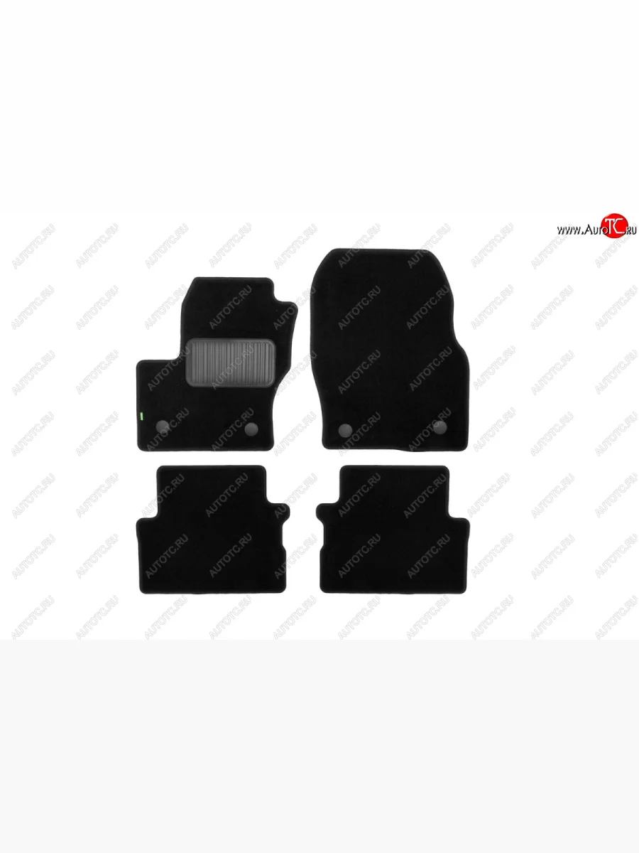 Коврики в салон Klever Standard (текстиль) Ford Kuga 2 рестайлинг (2016-2019) (Черные)  в Керчи Республика Крым