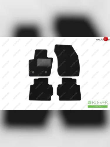 Коврики в салон Klever Standard (текстиль) (Черные) Ford Mondeo  MK5 CD391 (2014-2025) дорестайлинг седан, рестайлинг, седан