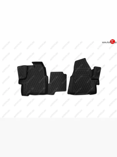 Коврики в салон Element 3D (полиуретан) (Cиденья 1+2) Ford Tourneo Custom рестайлинг (2017-2021)