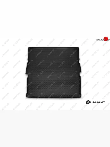 Коврик в багажник Element (полиуретан, длинная база) (Черный) Honda Pilot  YF6 (2018-2021) рестайлинг