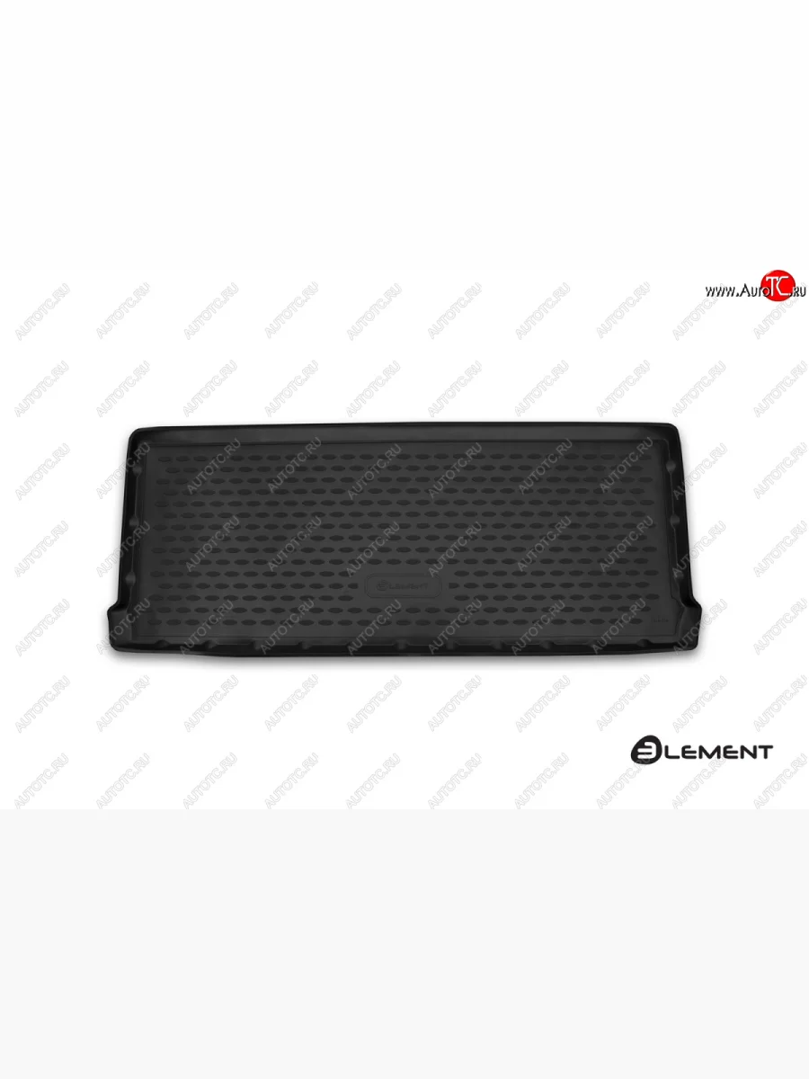 Коврик в багажник Element (короткая база, чёрный, полиуретан) Honda Pilot YF6 рестайлинг (2018-2021)  в Керчи Республика Крым