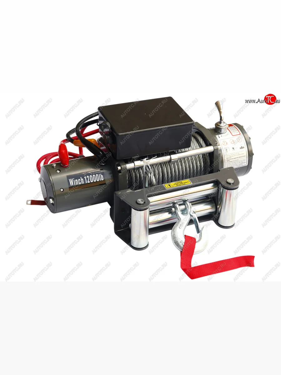 Лебёдка электрическая 12000 lbs 5443 кг Electric Winch (влагозащищенная) Baltmotors MBX 750 (2014-2025) (стальной трос)  в Перми Пермском крае