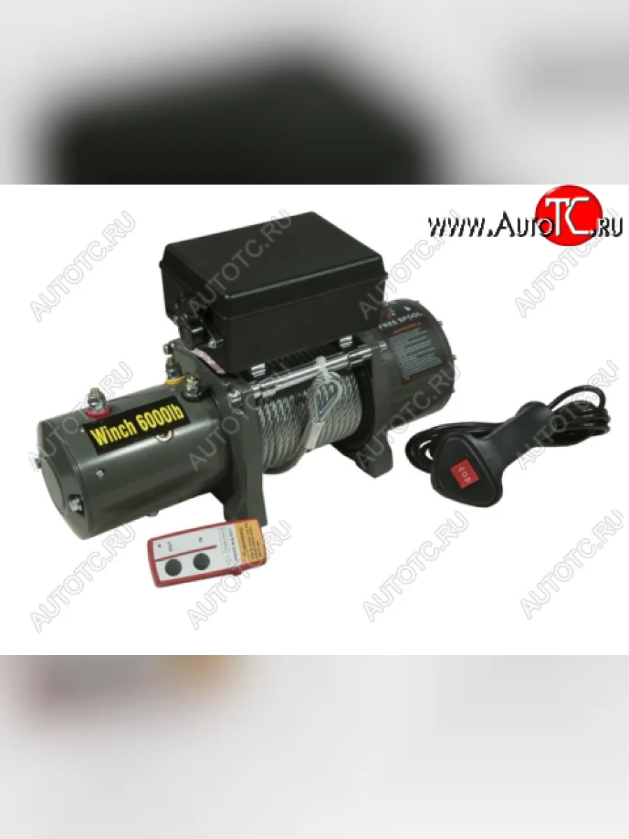 Лебёдка электрическая 6000 lbs 2722 кг Electric Winch (влагозащищенная) Baltmotors MBX 750 (2014-2025) (стальной трос)  в Перми Пермском крае