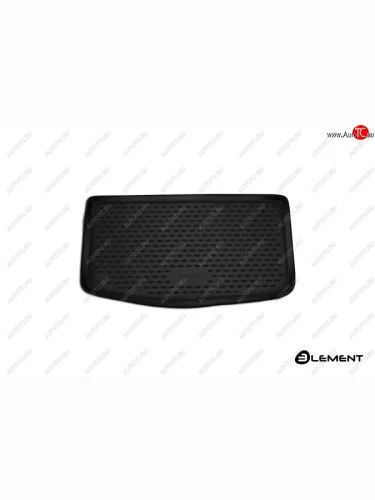 Коврик в багажник Element (полиуретан) (Черный) KIA Picanto  3 JA хэтчбэк 5 дв. (2017-2025) дорестайлинг, рестайлинг
