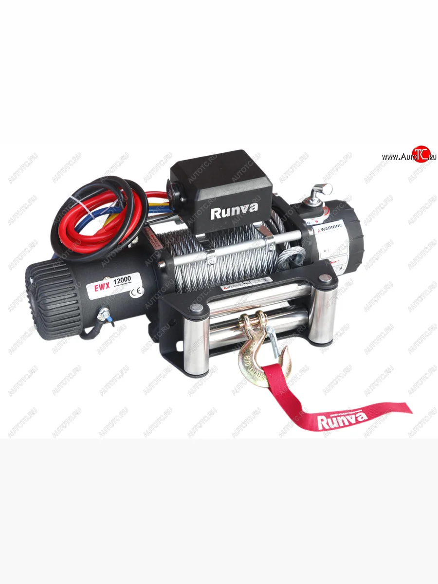 Лебёдка электрическая Runva 12000 lbs 5443 кг Runva GMC Yukon GMT1YC (2020-2025) (стальной трос, 24v)  с доставкой в г. Керчь