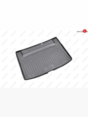 Коврик в багажник Element (полиуретан) (Черный) KIA Rio ( 2 JB,  4 FB) (2005-2022) дорестайлинг, хэтчбэк 5 дв., рестайлинг, хэтчбэк 5 дв., рестайлинг седан