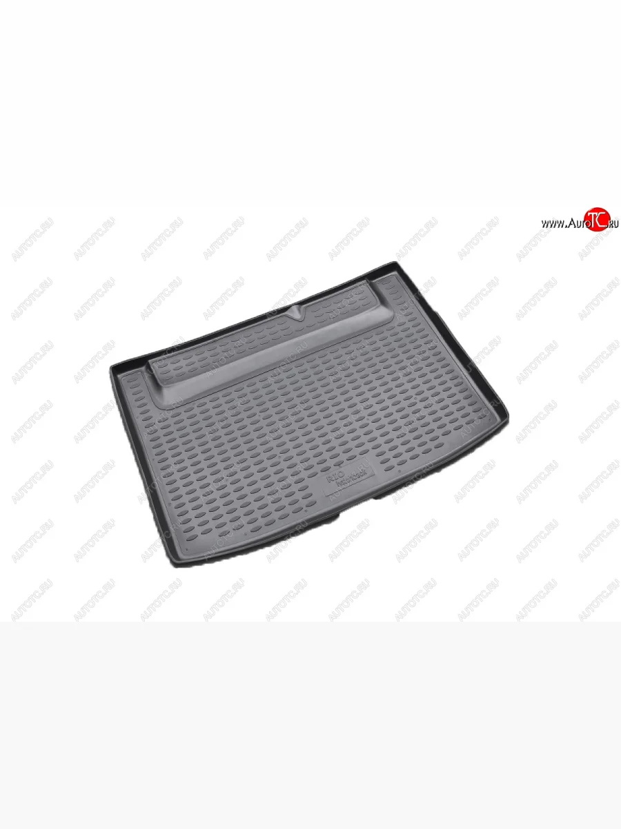 Коврик в багажник Element (полиуретан)  KIA Rio (2005-2022) 2 JB, 4 FB (Черный)  в Самаре Самарской области